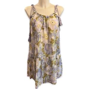 Heartloom Emilia Dress – Medium, Tiered Hem with Tie Straps. NWT